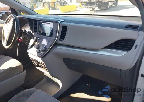 2015 Toyota Sienna L 7 Passenger from USA, damaged, VIN 5TDZK3DC8FS570356